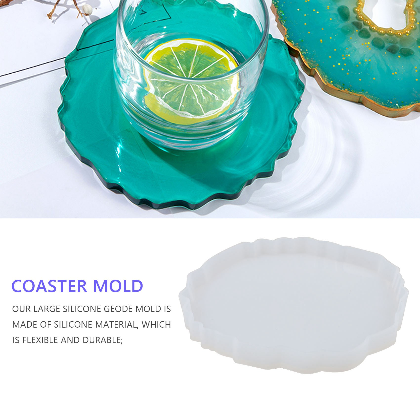 A58Z 6-częściowy zestaw form d – Geode Mold Silicone recenzja i cena