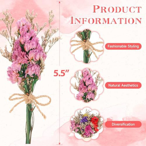 Mini Bukiet Suszonych Kwiatów  – Dried Flower Bulk recenzja i cena