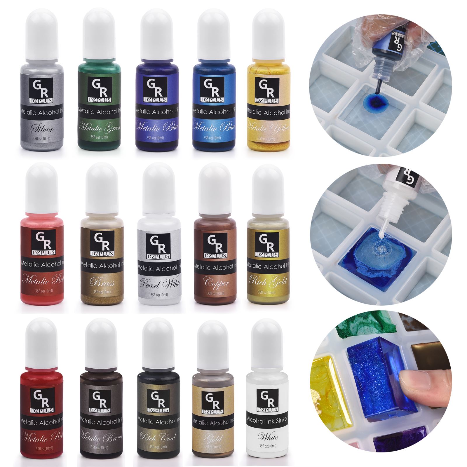 1 Zestaw pigmentów żywicznych  – Resin Pigment Set recenzja i cena